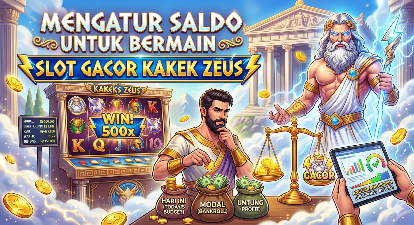 Mengatur Saldo Untuk Bermain Slot Gacor Kakek Zeus