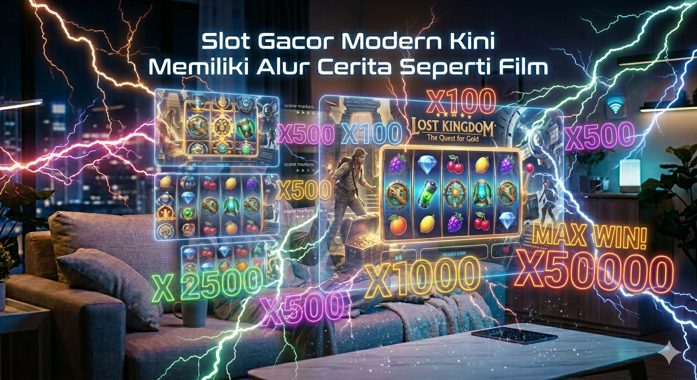 Slot Gacor Modern Kini Memiliki Alur Cerita Seperti Film