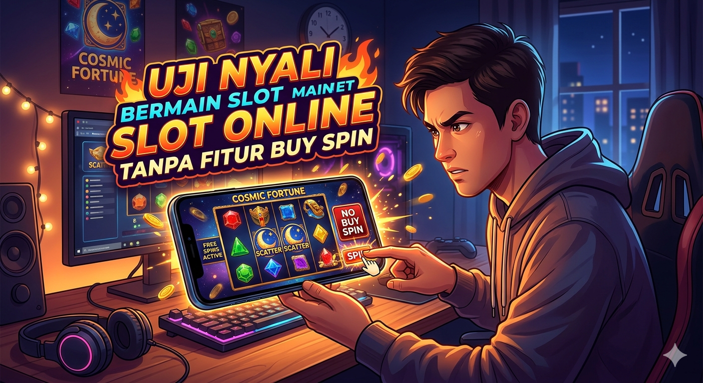 Uji Nyali Bermain Slot Online Tanpa Fitur Buy Spin