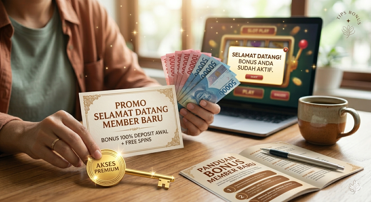 Maksimalkan Promo Selamat Datang Untuk Member Baru
