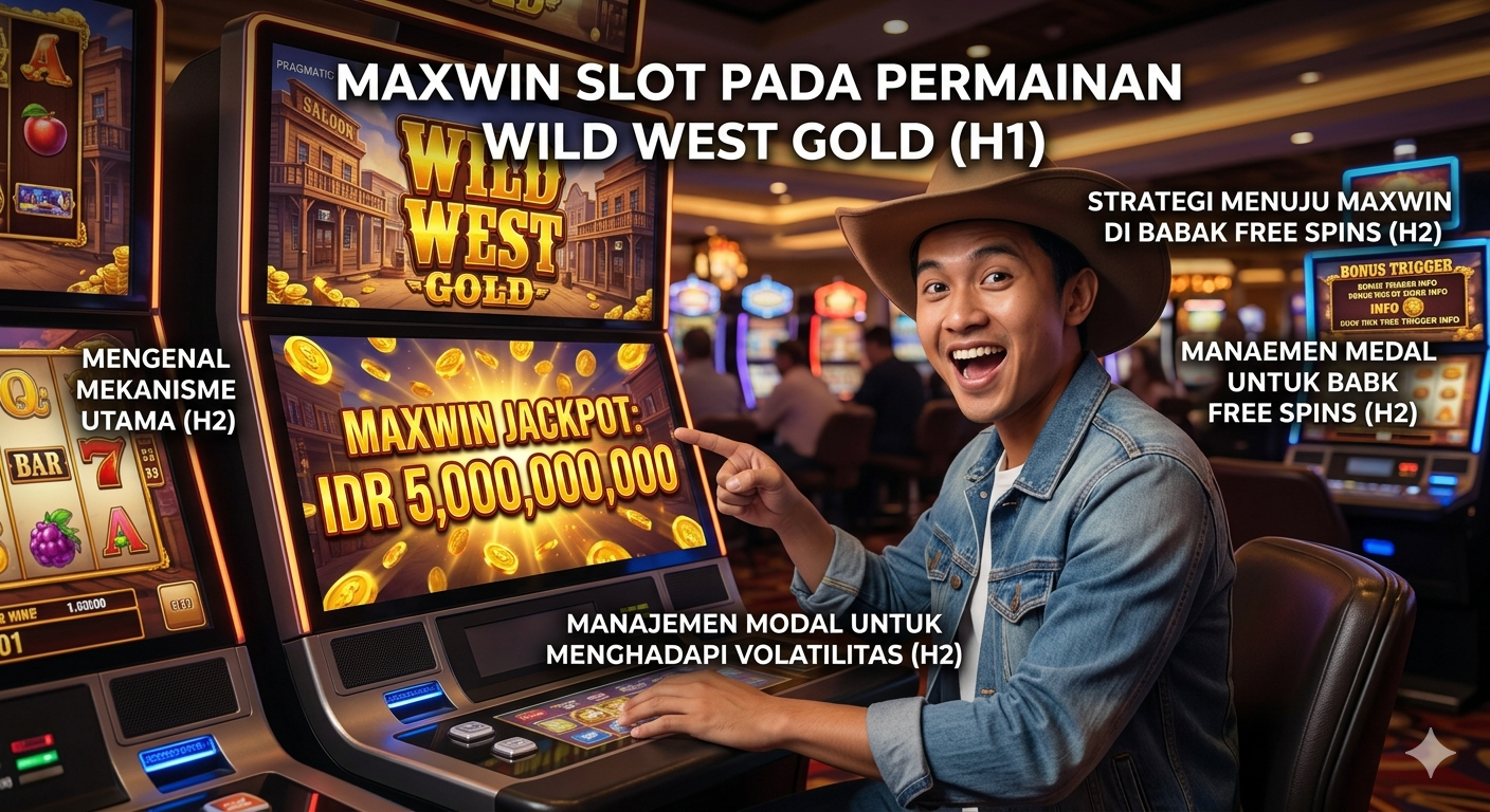 Maxwin Slot Pada Permainan Wild West Gold